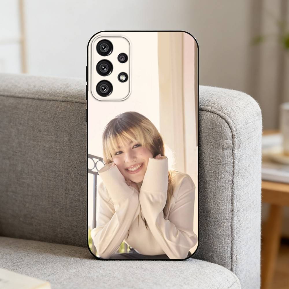 A-Alysa L-Liu Phone Case For Samsung S25,S24,S21,S22,S23,S30,Ultra,S20,Plus,Fe,Note,10,9,5G Black Cover