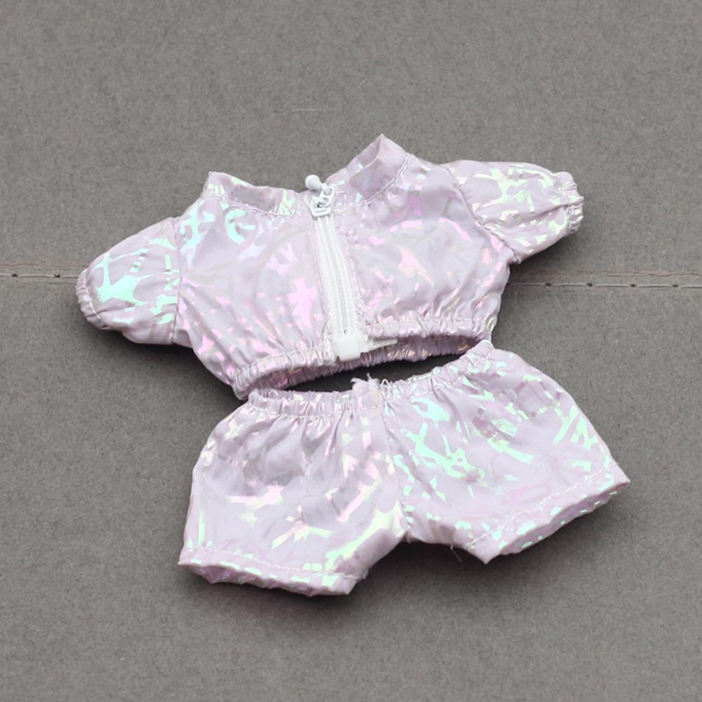 

Для 17 см ляльки Лабубу Модний одяг Барвистий костюм Одяг для ляльки Кольоровий плащ Аксесуари для ляльок Мила прикраса Маленький одяг 05