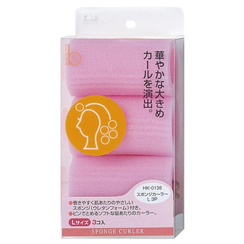 

Kai BeSELECTION губка для завивки волос L 3P HK0138