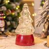 Exquisite LED Christmas Tree Ornament Luminous Tabletop Tree Shaped Decor 2024 New Year Gift for Party Decorations