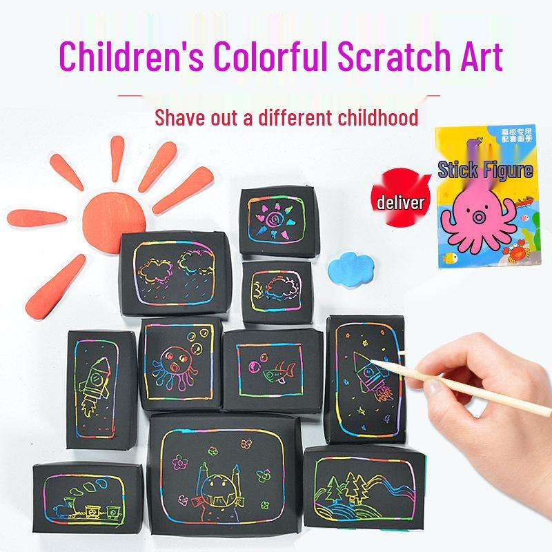 Kindergarten Art Supplies: Handmade Projects for Middle and Big Class Decorations.