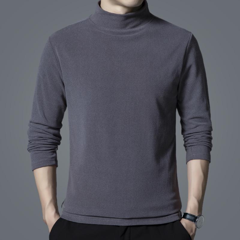

Woodpecker Men s Stand Collar Fleece Jacket - Spring/Autumn Casual Korean Style Sherpa Hoodie 3XL for 80-85 kg