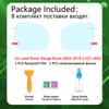 For Land Rover Range Rover L322 L405 2003~ Full Cover Rearview Mirror Anti Fog Film Accessories 2005 2010 2014 2015 2017