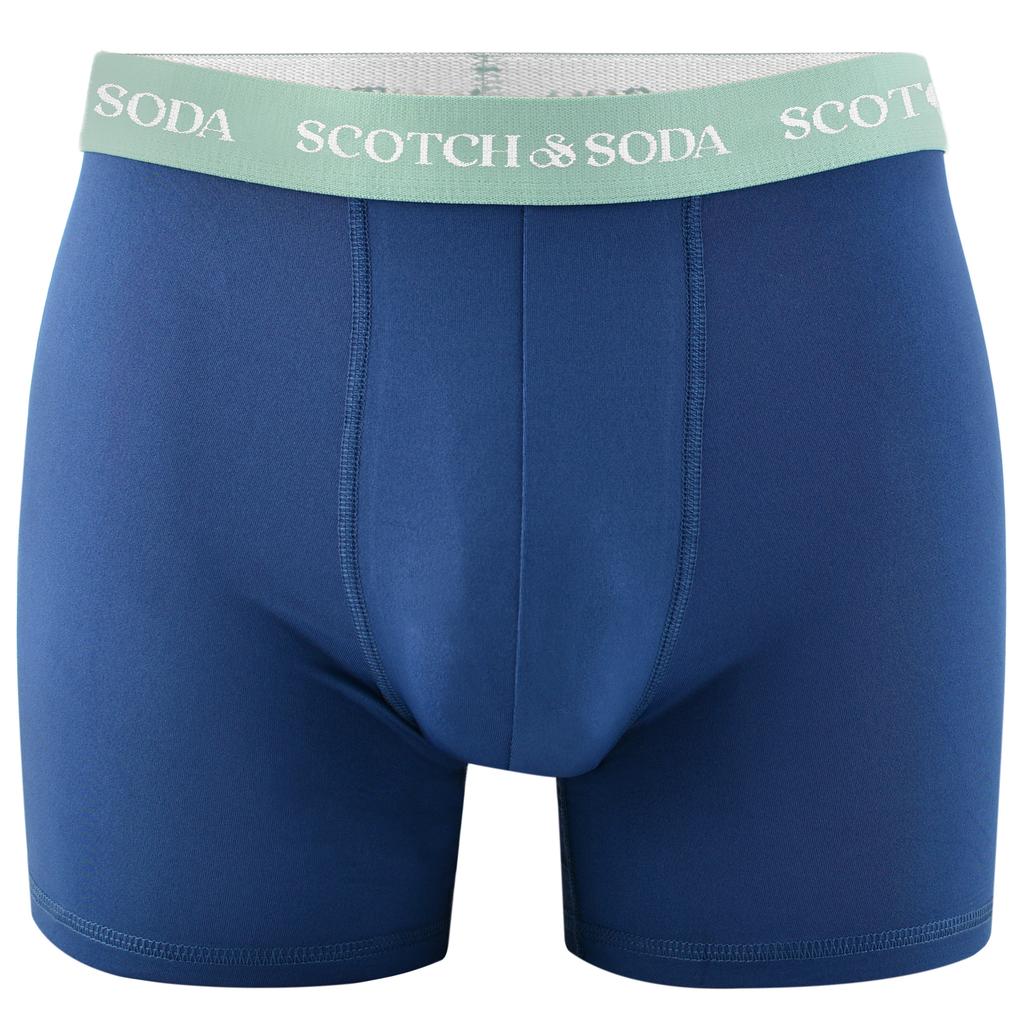 Scotch&Soda Men's Boxers 3-Pack Active Ultra Delicate Longer Leg