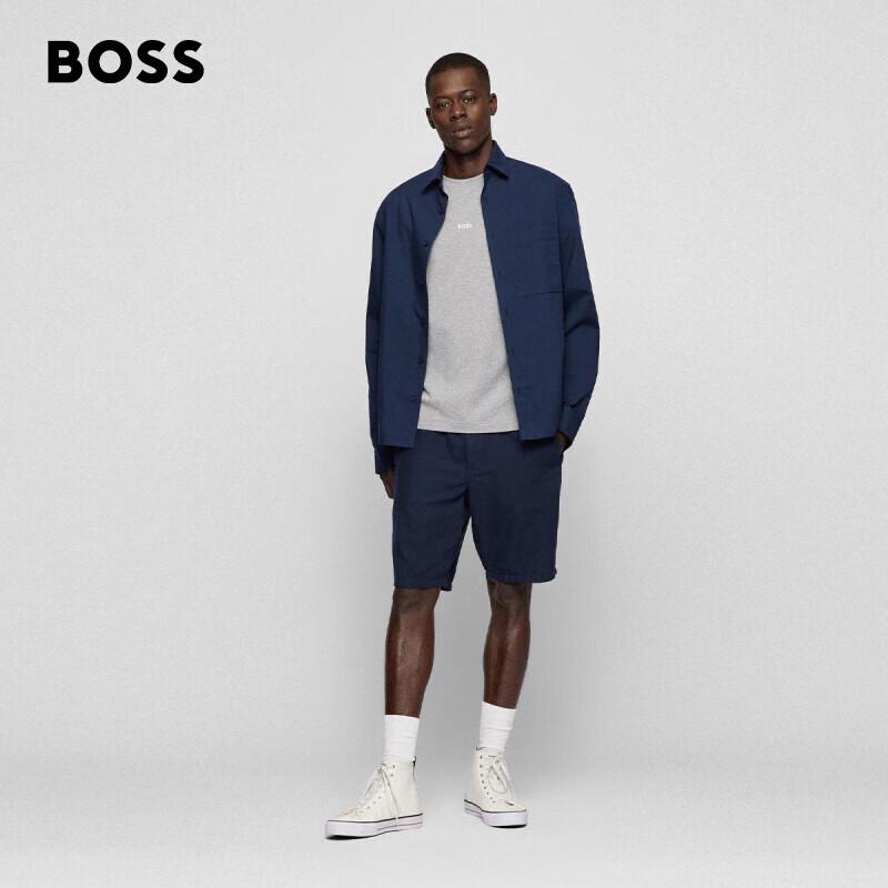 BOSS Unisex Stretch Cotton Print T-Shirt