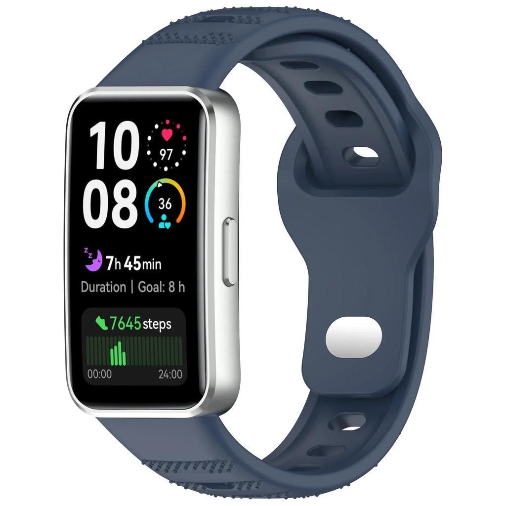 Strap For Huawei Bands 9/8 NFC Band Accessories Replacement Sport Silicone watch bracelet pulseira correa for Huawei 10/9/8 NFC