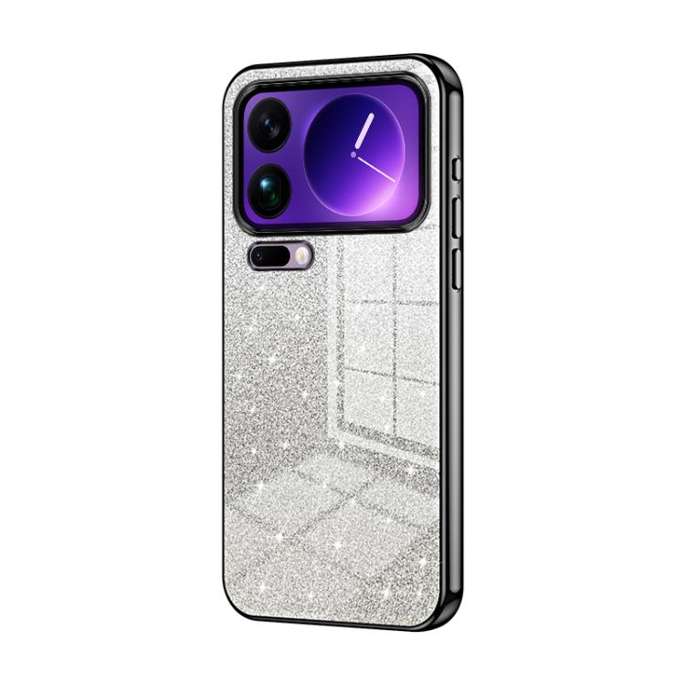 Gradient Glitter Powder Electroplated Phone Case