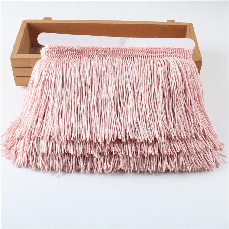 15Cm Polyester Fringed Row Beard Lace Latin Dance Dress Diy Dance Costume Lantern Lace Accessories Decoration