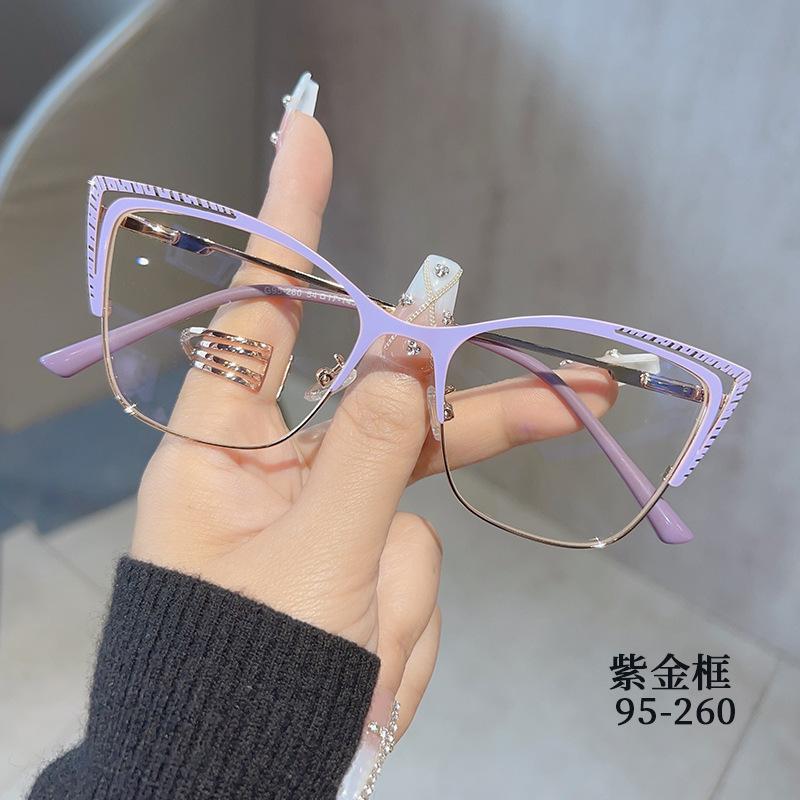 Blue Light Blocking Women Designers Eyeglasses Optical Spectacle Computer Eye Protection Glass Fashion Eyewear Computer Goggles