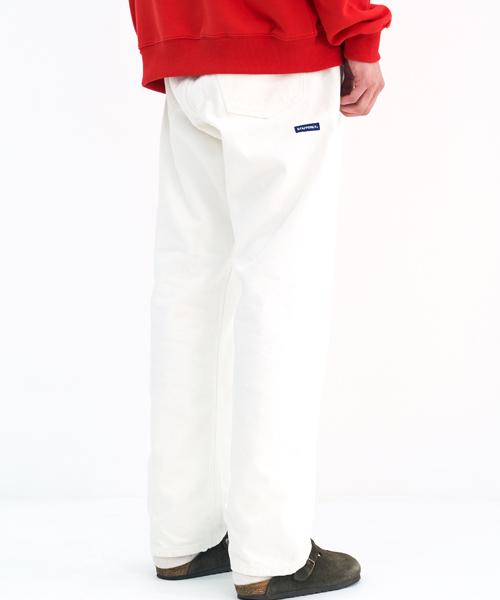 STAFFONLY Steady Denim Pants(White)