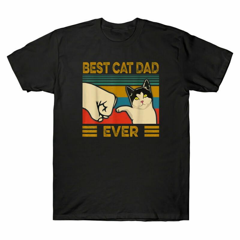 Bump Ever Cat Cat Dad Fit Tshirt Funny Best Vintage Tee Unisexs Retro Lover Cotton