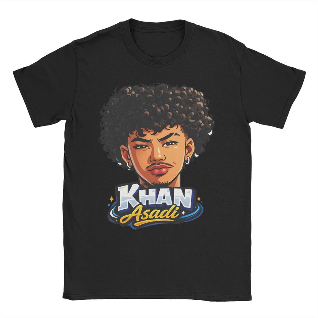 Unisex Women's T-Shirt Khan Asadi Not Just a Name Novelty 100% Cotton Tee Shirt Short Sleeve T Shirt Crewneck Clothing Summer