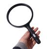 3x Hd Handheld Magnifier 130mm Large Lens Reading Glass Multipurpose Close View Optical Microscope Tool