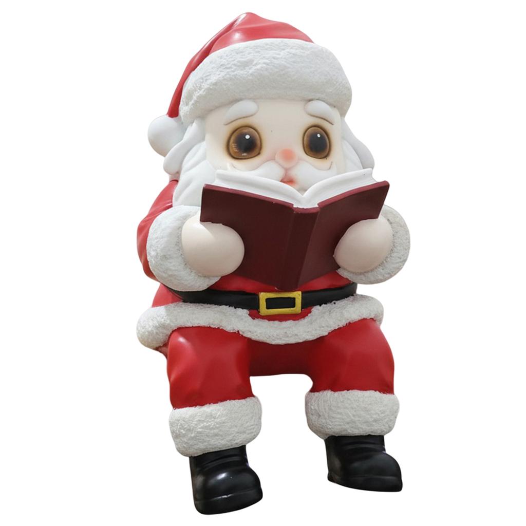 Santa Claus Reading Book Night Light Christmas Night Lamp LED Christmas Night Light for Bedroom