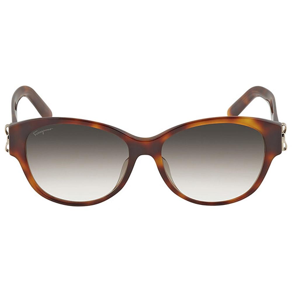 

Salvatore Ferragamo Ferragamo SF974SA 214 Овальные солнцезащитные очки мульти