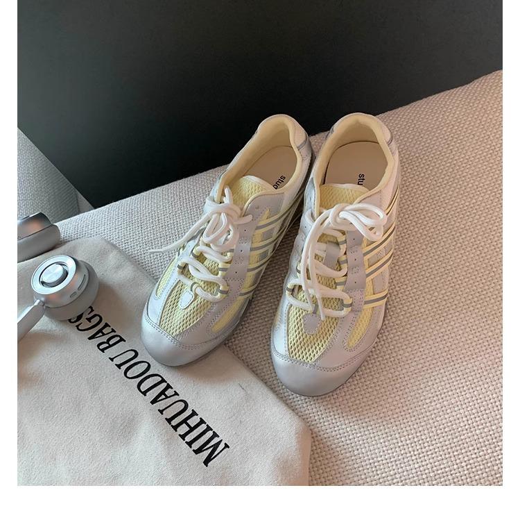 Height-increasing Mesh Breathable Sports Shoes Women's Summer Thin Models New Casual Shoes Children's Models