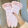 2025 New Women Winter Warm Gloves Cute Touchscreen Riding Waterproof and Cold Proof Plus Thick Plush Cotton Gloves