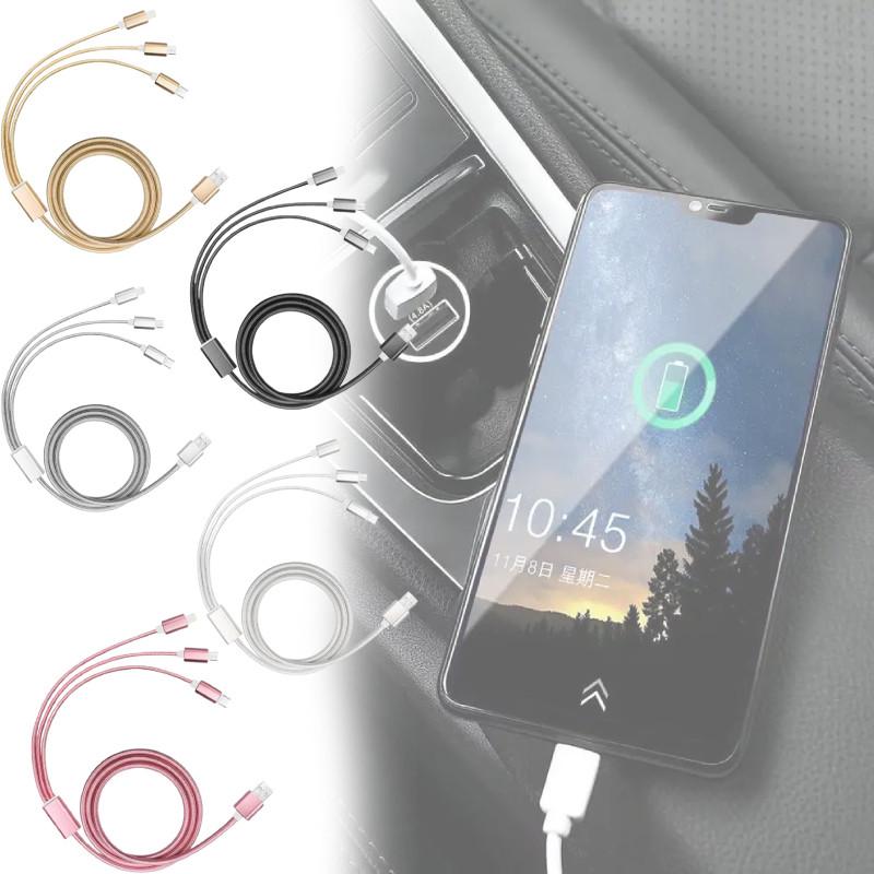 Apple For Huawei Multi Device Nylon Braided Quick Charge Smartphones