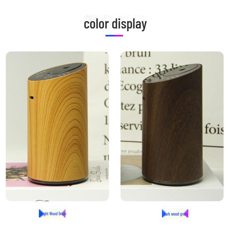 Kreativer Aromadiffusor mit Holzmaserung für Büro, Auto oder Zuhause