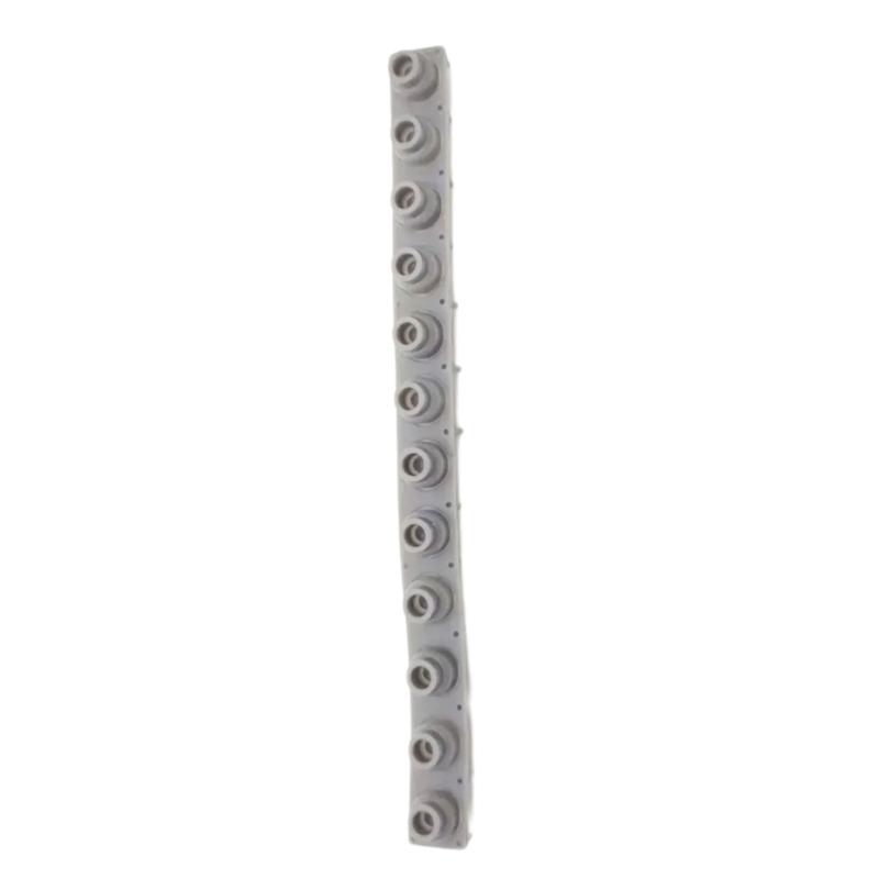 Replacement Rubber Conductive Pad For Keyboard LK135 Series 12 Key Single Row 1