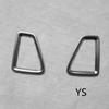 Front Air Vent Bezel Garnish Interior Metal Trim Cover for Skoda Kodiaq 2016 2017 2018 Car Styling Stickers Accessories 2 Pcs