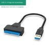 SATA Cable Sata 3 To Usb 3.0 Adapter Up to 6 Gbps Support 2.5 Inch External SSD HDD Hard Drive Connectors 22 Pin Sata III Cable