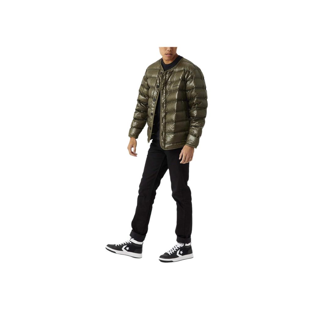 New Converse Down Jackets Unisex Black 10023714-A02