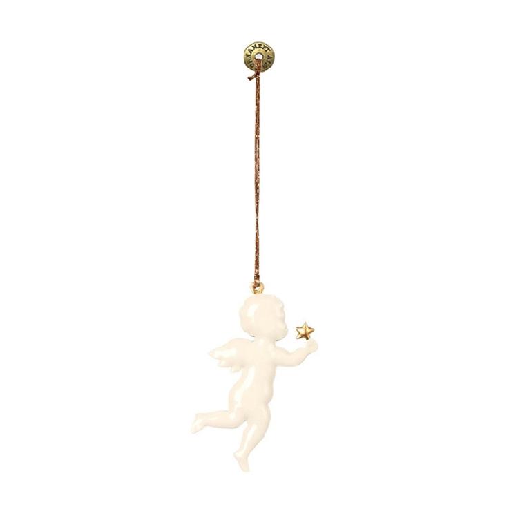 Delicate Iron Christmas Tree Hangers Scandinavian Style Holiday Decors For Indoor Festival Atmosphere