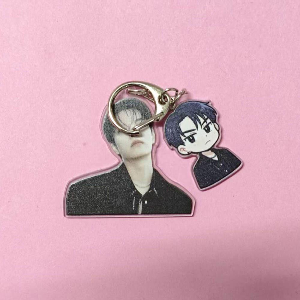 1 unidade de Chaveiro SKZ para Fãs de K-POP - Design de Grupo Musical com Iniciais SKZ Acessório Colecionável, Pingente de Bolsa 2D Plano com Tema K-POP