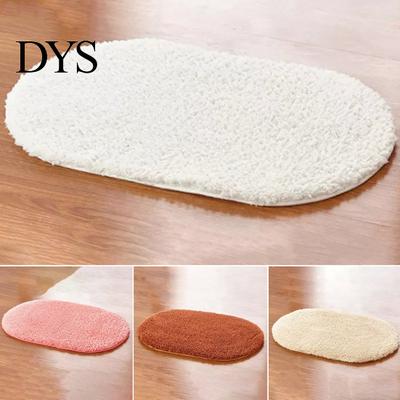 Floor Carpet Water Absorbent Mat Shrink-resistant Washable Daily Use Bathing Household Supplies Oval