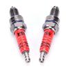 Moped Scooter Three-Electrode A7TC Motorcycle Spark Plug Modification Accessories Replacement Parts