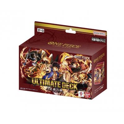 Bandai ONE PIECE Card Game Ultimate Deck Bonds of 3 Brothers [ST-13]