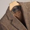 Women Long Sleeve Woolen Suit Jacket Autumn Winter Coat Ladies Office Wool Blazer Female Formal Blazer Thick Outerwear
