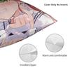 Hot Girl Kawaii Sakura Miko Pillowcases Funny Pillow Case For Sofa Couch Bed Living Room Soft Pillow Cover
