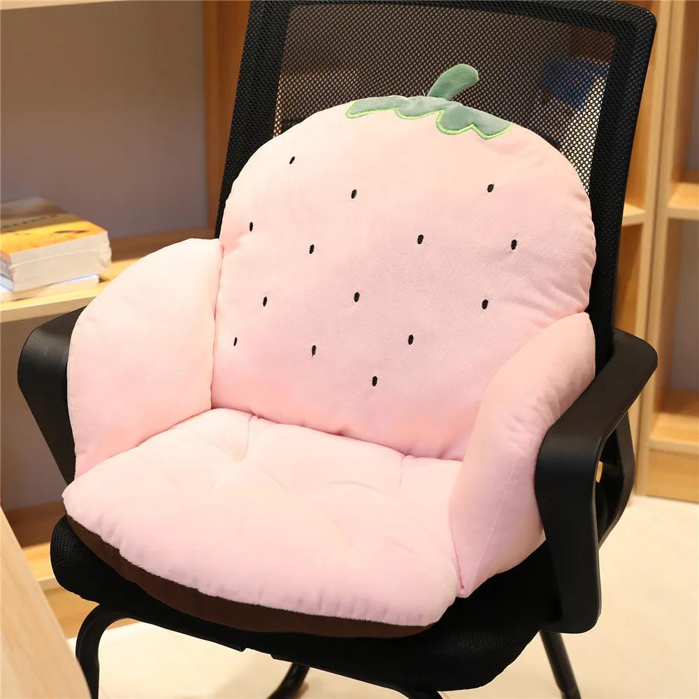 Semi-covered Cushion Sofa Cushion Fruit Animal Dinosaur Cactus Erha Carrot Chinchilla Cushion