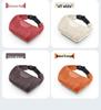 Car Seat Neck and Lumbar Support Pillow – Universal Flannel Cushion for All Seasons