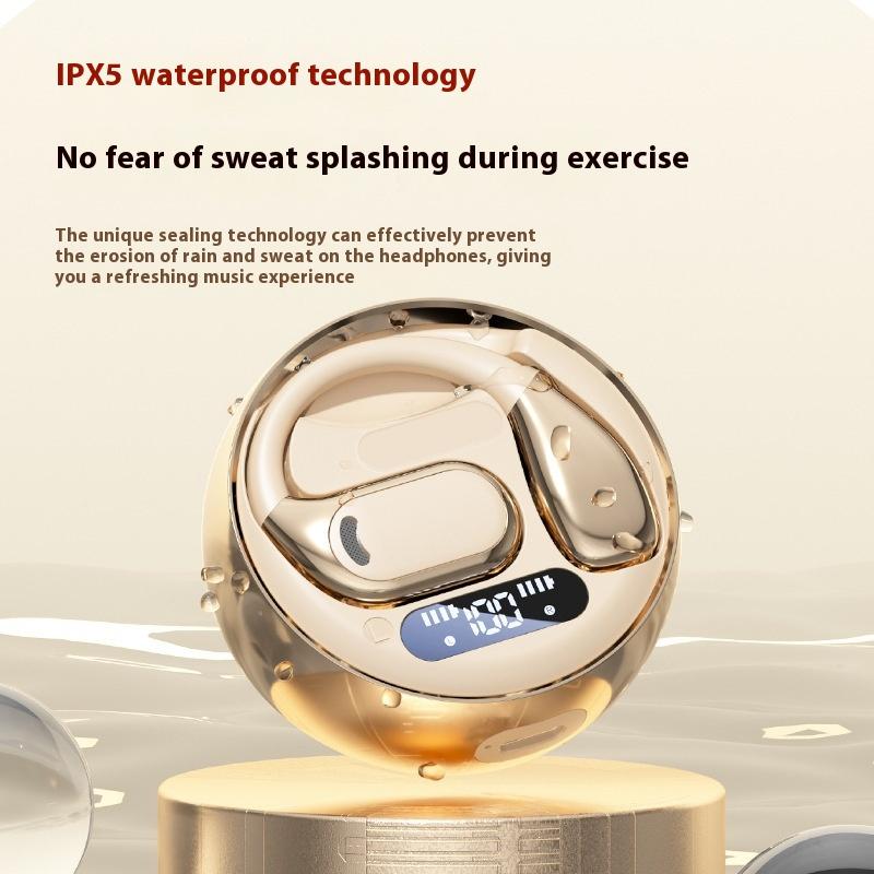 Wireless Bluetooth Headset M76 Hanging Ears, Not In The Ears, No Sound Leakage, High Sound Quality, Long Battery Life, Power Display