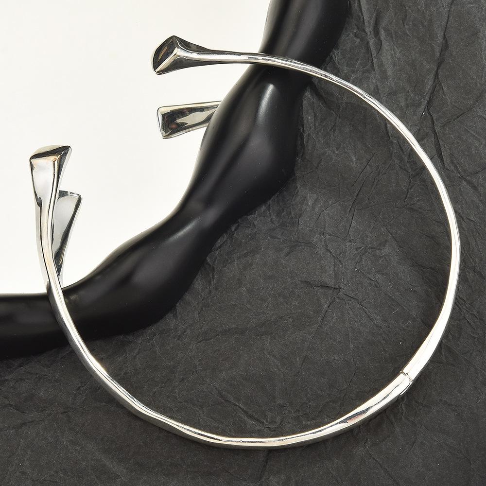 Temperament Opening and Closing Collar, Trendy Light Luxury Fashion Accessory, Pendant Necklace