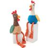 Interactive Plush Squeaky Toy, Chicken-shaped, Suitable For All Dogs As A Teething And Chewing Toy