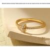 Banyan Tree S925 Silver Diamond Korean Ring - Women's Simple, Versatile Index Finger Jewelry
