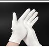 ultra-thin large white cotton gloves, 100 pairs