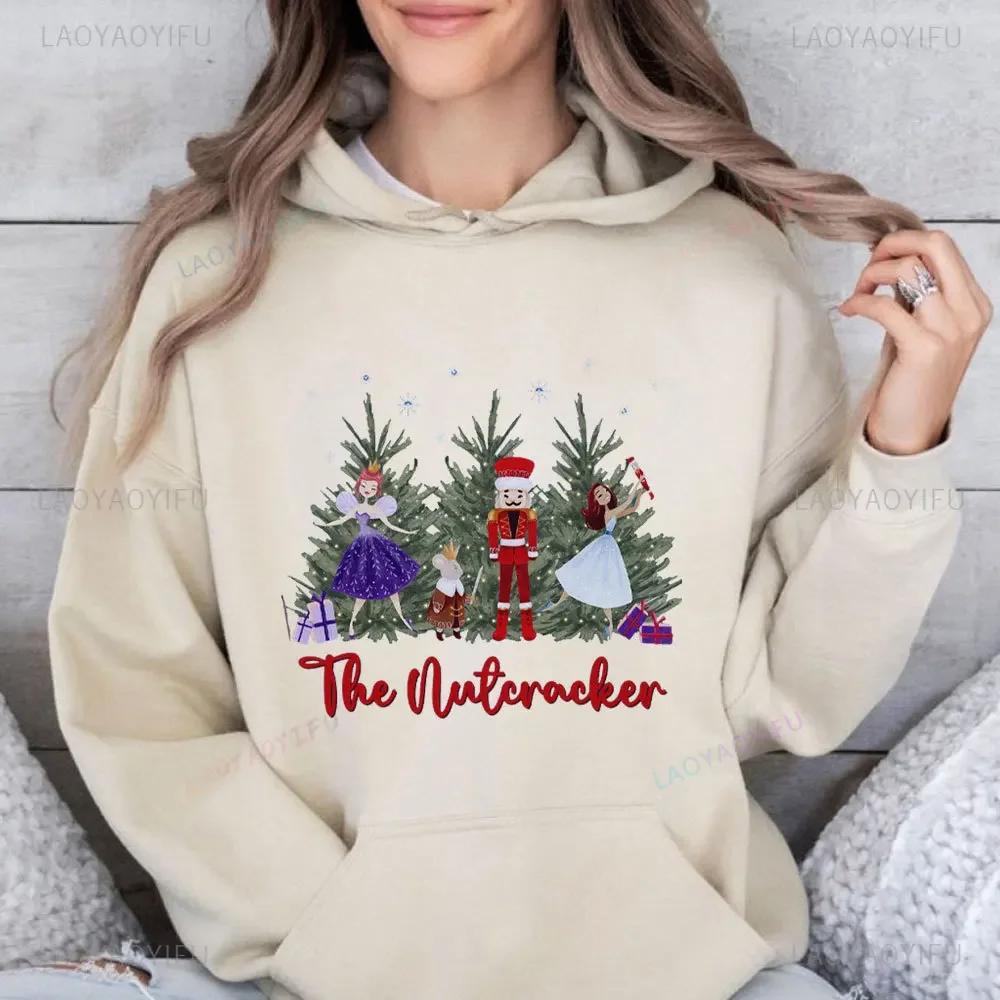 

Толстовка «Щелкунчик» Балет Женская Толстовка Подарок для Балерины Худи Толстовка Танцор Балета Подарок Учителю Танцев Рождественская Толстовка XL