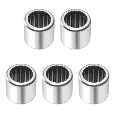 Othmro 5 ks HK1520 Dvouřadá jehlová ložiska, Vnitřní průměr 15 mm, Vnější průměr 21 mm, Šířka 20 mm, Ocelová, Průmyslové roboty, Stroje