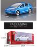 1:32 Tesla Model X Alloy Toy Car with Door Opening, Sound, and Light Features