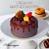 Miaomyao Food Sample Dummy Fake Clay Whole Chocolate Cake Toy Cake, Cake, Cake, Cake,