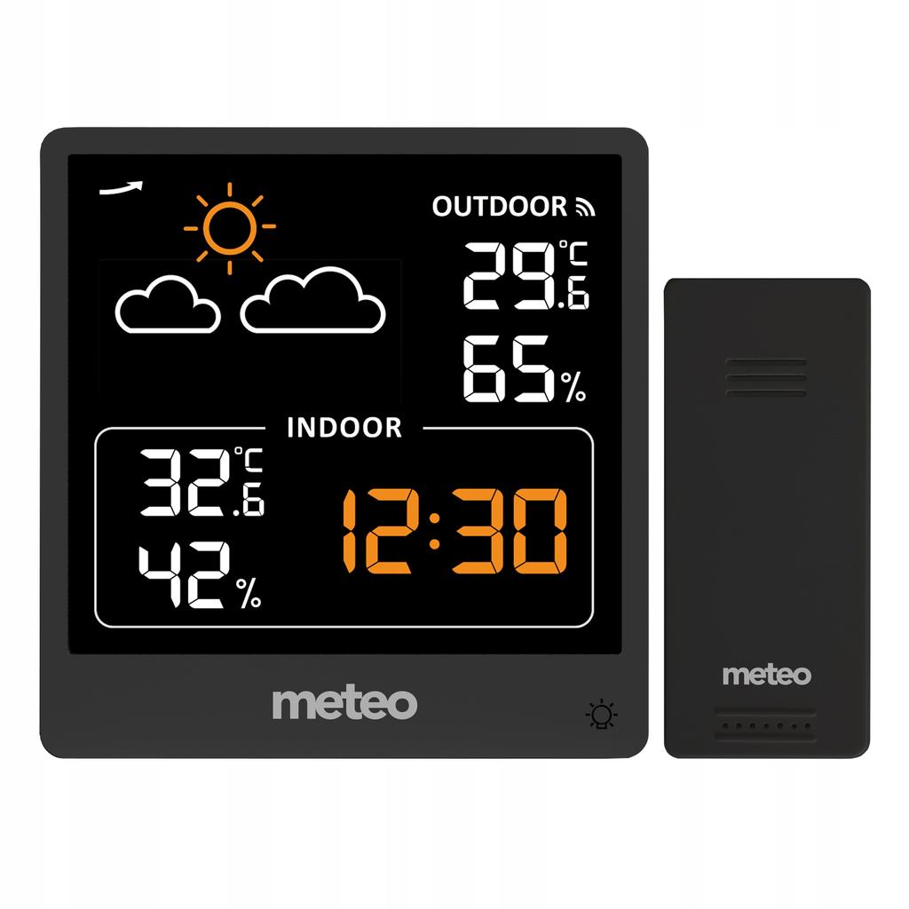 Meteo Sp200 Wetterstation Mit Wetter-LCD-Bildschirm Kabelloser Sensor