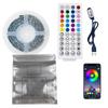 In-Stock 5V RGB Ambient Light Strip with Bluetooth App Control, 5050 Seven-Color, 30 Beads USB TV Background.