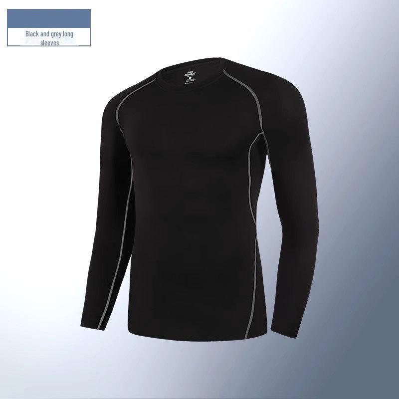 Men's Quick-Dry Elastic Fitness and Running Tights for Spring/Autumn