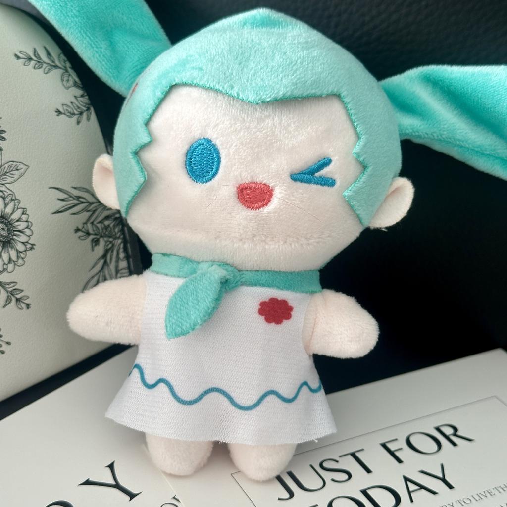 Cartoon Plush Girl Hatsune Miku Keychain Doll Pendant Cute Doll Doll Backpack Small Hanging Decoration
