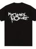 MY CHEMICAL ROMANCE McR BAND Graphic T-shirt - Black Cotton Streetwear Tee with Bold White Print
